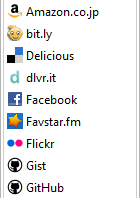 Bookmarks MenuでSegoe UIを使う。