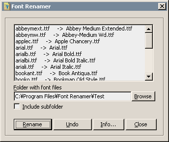 Font Renamer。
