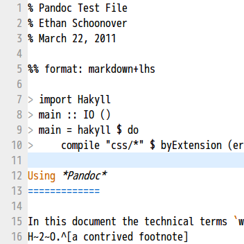 Pandoc (Markdown)。
