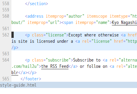 h2u_white: 白背景でコントラスト弱めのVimカラースキーム。