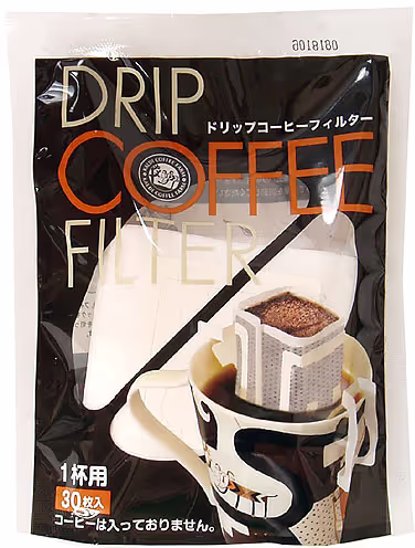 カルディオリジナル　ドリップコーヒーフィルター(カップ用)　30p。