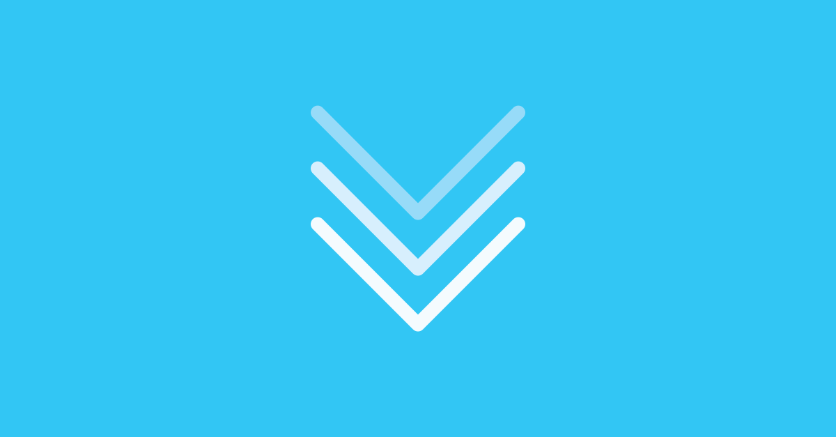 下方向へスムーズにスクロール。