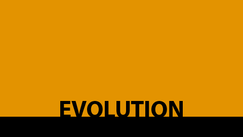 EVOLUTION。